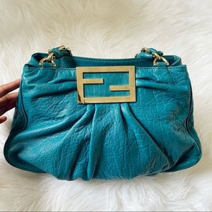 Fendi Zucca Chain Shoulder Bag